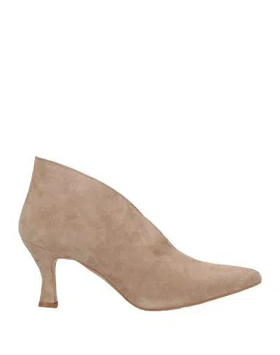 Bali Ē Woman Ankle Boots Antique Rose Size 10 Leather In Pink