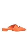 Bali Ē Woman Mules & Clogs Orange Size 7 Leather