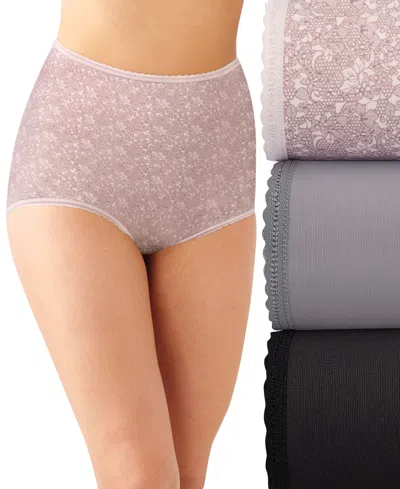 Bali Women's 3-pk. Skimp Skamp Brief Underwear In Pink