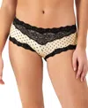 Bali Women's Breathe Lace High-cut Underwear Dfcmhh In Black