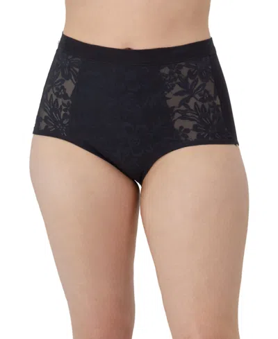 Bali Women's Breathe Lace High-cut Underwear Dfcmhh In Black