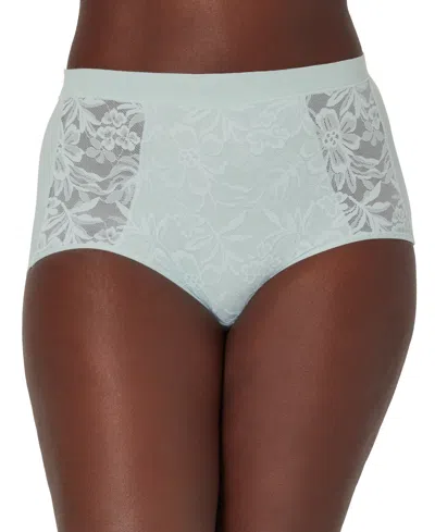 Bali Women's Breathe Lace High-rise Brief Underwear Dfclbf In Glassbown