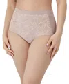 Bali Women's Breathe Lace High-rise Brief Underwear Dfclbf In Gloss