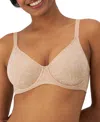 Bali Breathe Lace Bra In Almond