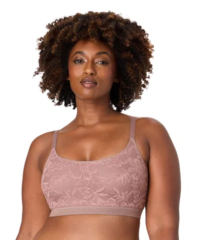 Bali Women's Breathe Lace-overlay Bralette Dfcmbr In Multi