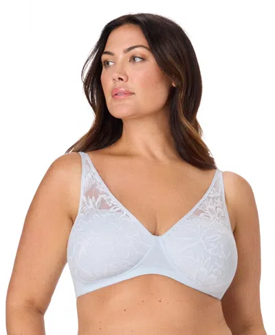 Bali Women's Breathe Wireless T-shirt Bra Df7594 In White