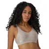 Bali Women's Comfort Revolution Comfortflex Fit Seamless Shaping Wireless Bra 3488 In Gray