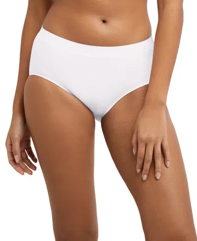 Bali Women's Comfort Revolution Modern Seamless Brief Underwear Dfmsbf In White