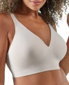 Bali Comfort Revolution Modern Seamless Wireless Full Coverage Bra-df3380 In Sandshell