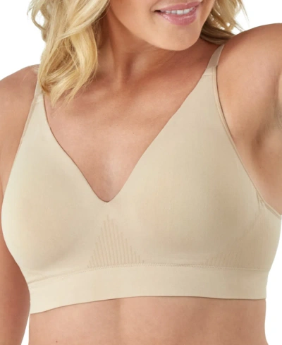 Bali Women's Comfort Revolution Seamless Bra Df3380 In Taupe