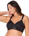 Bali Wireless Full Coverage Bra Df4582 In Black