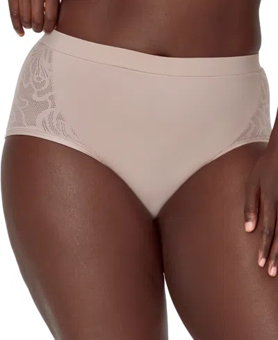 Bali 's Women's Coolest Smoothing High-waist Brief Underwear Dfcsbf In Evening Blush