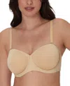 Bali Women's Coolest Smoothing Strapless Minimizer Bra Df4586 In Almond