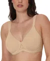 Bali Women's Coolest Smoothing Underwire T-shirt Bra Df4580 In Smokey Purple Mauve