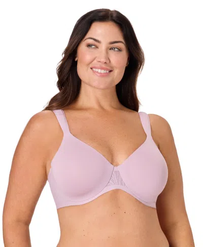 Bali Women's Coolest Smoothing Underwire T-shirt Bra Df4580 In Purple