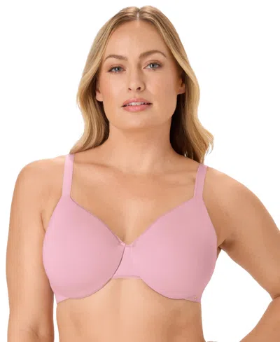 Bali Women's Cotton Collection Underwire T-shirt Bra Df3421 In Pink