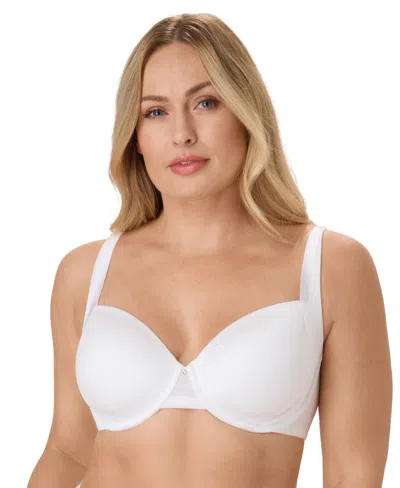 Bali Women's Flawless Fit Underwire T-shirt Bra, Df1970 In White
