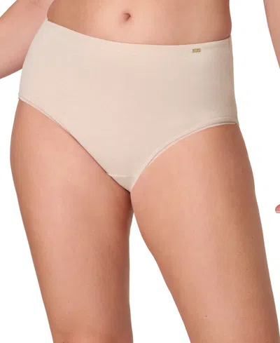 Bali Women's Lux Cotton Essentials Brief Underwear Dflebf