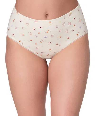 Bali Women's Lux Cotton Essentials Brief Underwear Dflebf In Multi