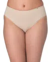 Bali Women's Lux Cotton Essentials High-cut Underwear Dflehc In Neutral