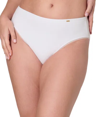 Bali Women's Lux Cotton Essentials High-cut Underwear Dflehc