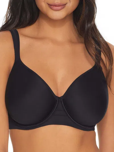 Bali Women's One Smooth U Ultra Light Minimizer Bra In Black