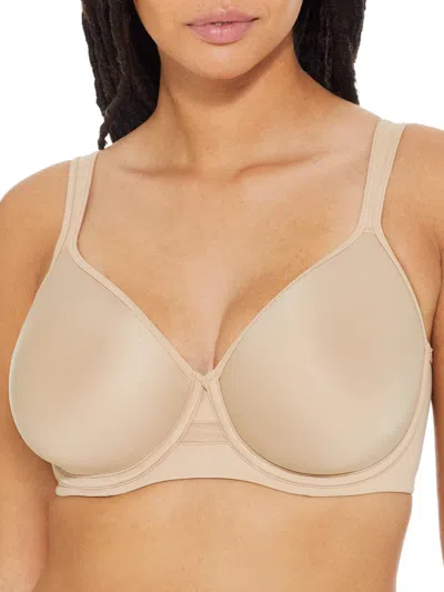 Bali Women's One Smooth U Ultra Light Minimizer Bra In Neutral