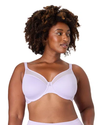Bali Women's One Smooth U Ultra Light Shaping Underwire Bra 3439 In Blue