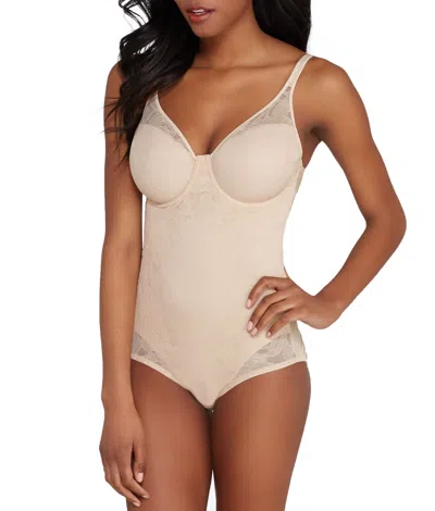 Bali Women's Ultra Light Firm Control Bodysuit In Neutral