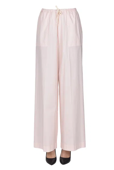 Balia 8.22 Lightweight Cotton Trousers In Pink