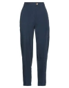 Balia 8.22 Woman Pants Midnight Blue Size 8 Cotton In Blue