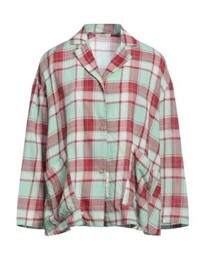 Balia 8.22 Woman Shirt Light Green Size 10 Cotton