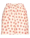 Balia 8.22 Woman Shorts & Bermuda Shorts Light Pink Size 4 Silk In Pink