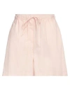 Balia 8.22 Woman Shorts & Bermuda Shorts Light Pink Size 8 Cotton