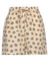 Balia 8.22 Woman Shorts & Bermuda Shorts Military Green Size 6 Silk