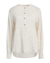 Balia 8.22 Woman Top Beige Size 10 Viscose, Silk In Beige