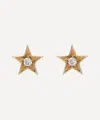 Balint Samad 9ct Gold Altair Mini Diamond Star Stud Earrings