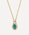 Balint Samad 9ct Gold Orbit Opal Pendant Necklace