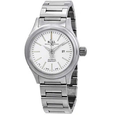 Ball Automatic White Dial Ladies Watch Nl2088c-s5j-wh In Metallic