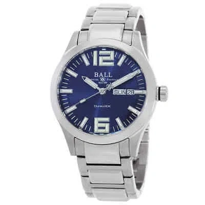 Pre-owned Ball Engineer Iii Automatic Blue Dial Watch Nm2026c-s12a-be