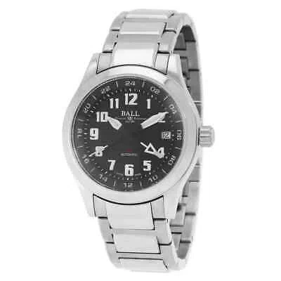 Pre-owned Ball Engineer Iii Gmt Automatic Black Dial Men's Watch Gm1032c-s3-bk