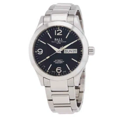 Pre-owned Ball Engineer Iii Ohio Automatic Black Dial Men's Watch Nm9126c-s14j-bk