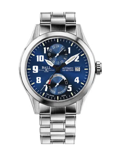 Pre-owned Ball Engineer Master Ii Voyager Blue (40mm) Gm2126c-sj-be