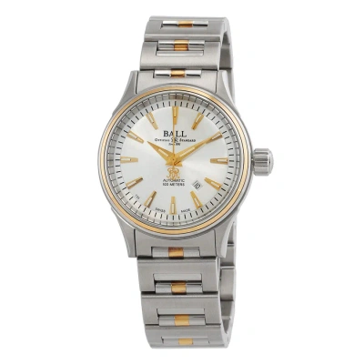 Ball Fireman Automatic Silver Dial Ladies Watch Nl2110c-2t-sj-sl In Gold / Gold Tone / Silver / Yellow