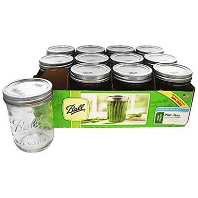 Ball Wide Mouth Mason Jar In Clear