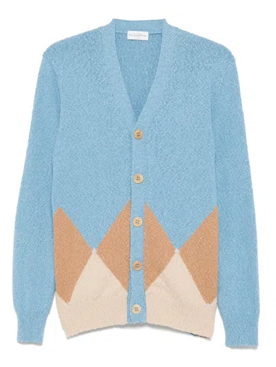BALLANTYNE ARGYLE CARDIGAN