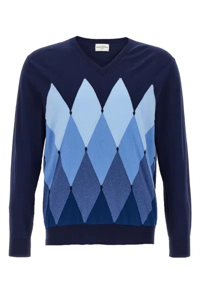 BALLANTYNE BALLANTYNE 'ARGYLE' SWEATER