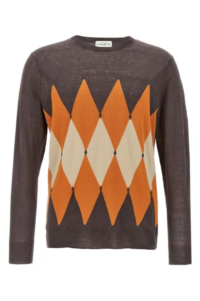 BALLANTYNE BALLANTYNE 'ARGYLE' SWEATER