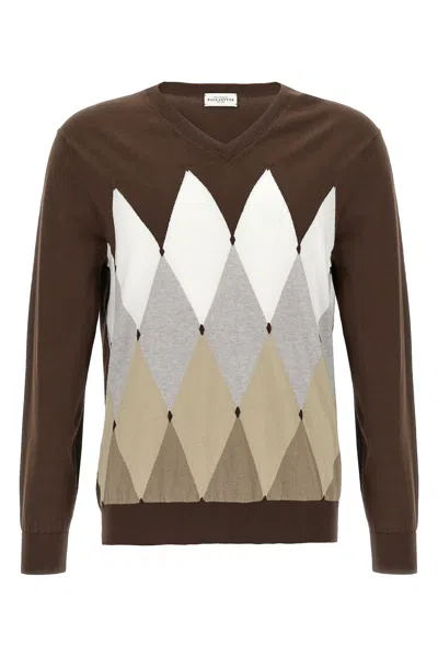 BALLANTYNE BALLANTYNE 'ARGYLE' SWEATER
