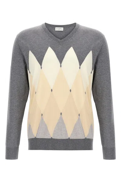 BALLANTYNE BALLANTYNE 'ARGYLE' SWEATER